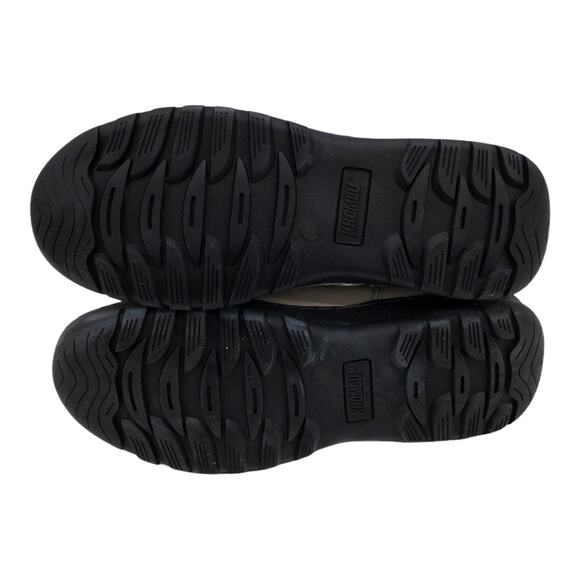 Khombu Cream Tan Water Resistant Suede Fur Winter Ankle Boots Womens size 8 9 10 - Picture 9 of 9